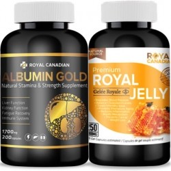 밴쿠버비타민,단백질, 회복 세트 (알부민 200캡슐 + 로얄제리 250캡슐) 