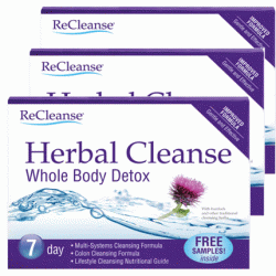 밴쿠버비타민,Herbal Cleanse Whole Body Detox 7 Day Kit,  3셋트 